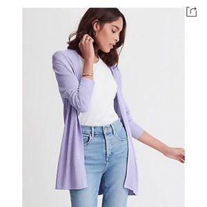 Ann taylor lavender cardigan